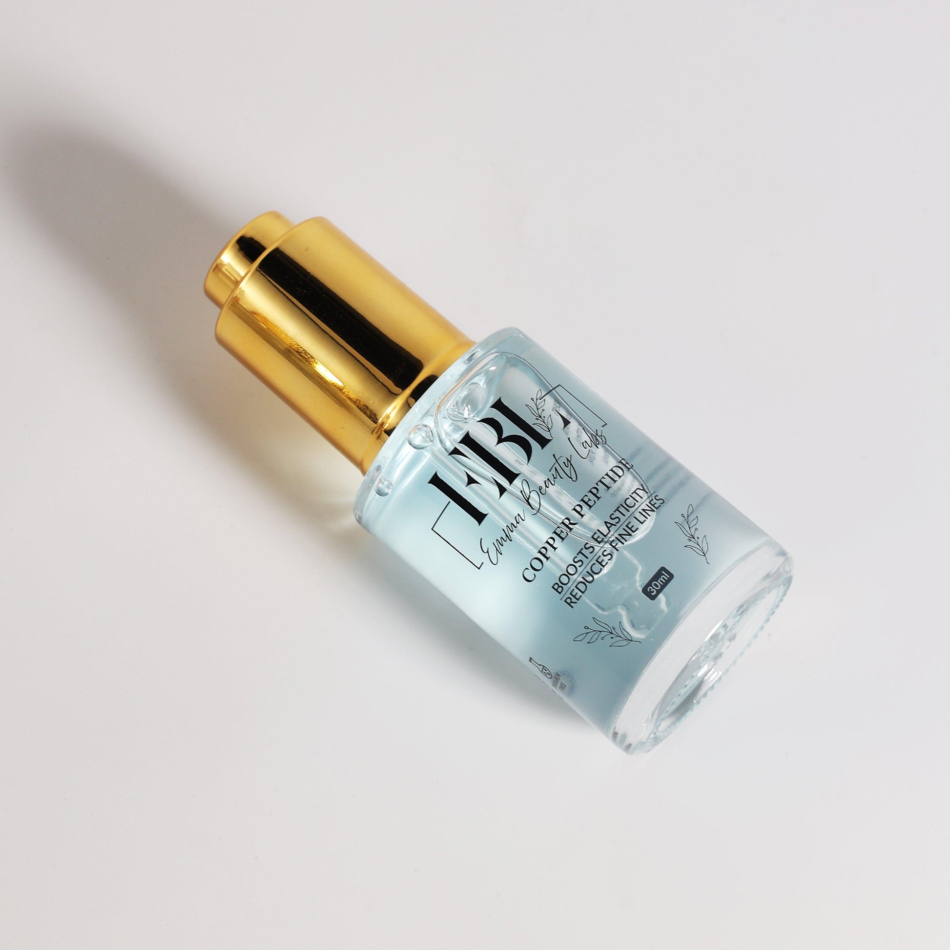 Copper Peptide serum bottle